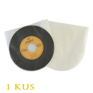 Antistatický obal vinyl SP (7") KATTA půlkruh 1 KS