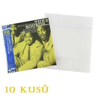 Vnější zalepovací PP obal KATTA na vinyl LP (12") 10 KS
