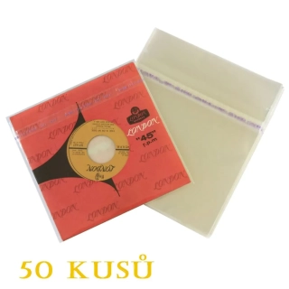 Vnější zalepovací PP obal KATTA na vinyl SP (7") 50 KS