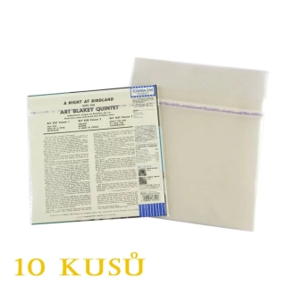 Vnější zalepovací PP obal KATTA na vinyl EP (10") 10 KS